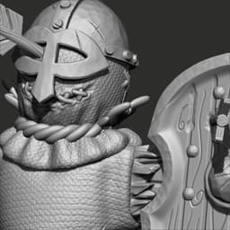 Viking Training Target Dummy 3d model