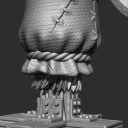 Viking Training Target Dummy 3d model