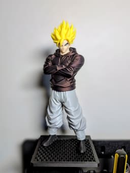 Build A Saiyan – No AMS + AMS Versions 3d model