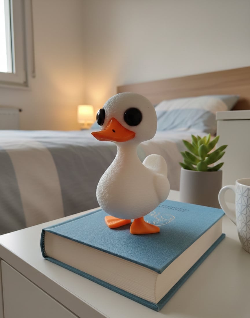 Kaake Kaak – The Most Adorable 3D Printed Duck! 3d model