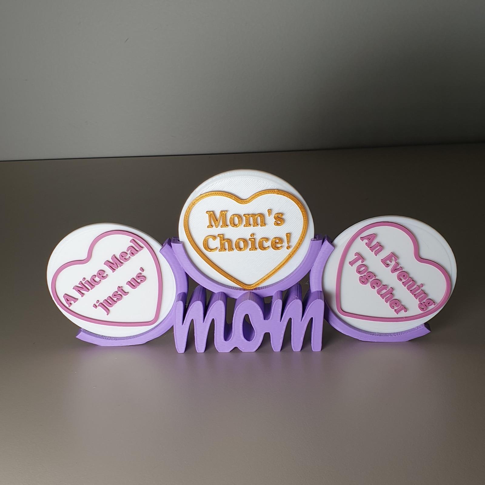 Mother's Day Tokens 3d model