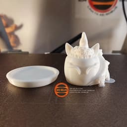 Cake in unicorn style 3d model