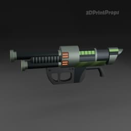 Rick and Morty blaster | Rick's ray gun 3d model