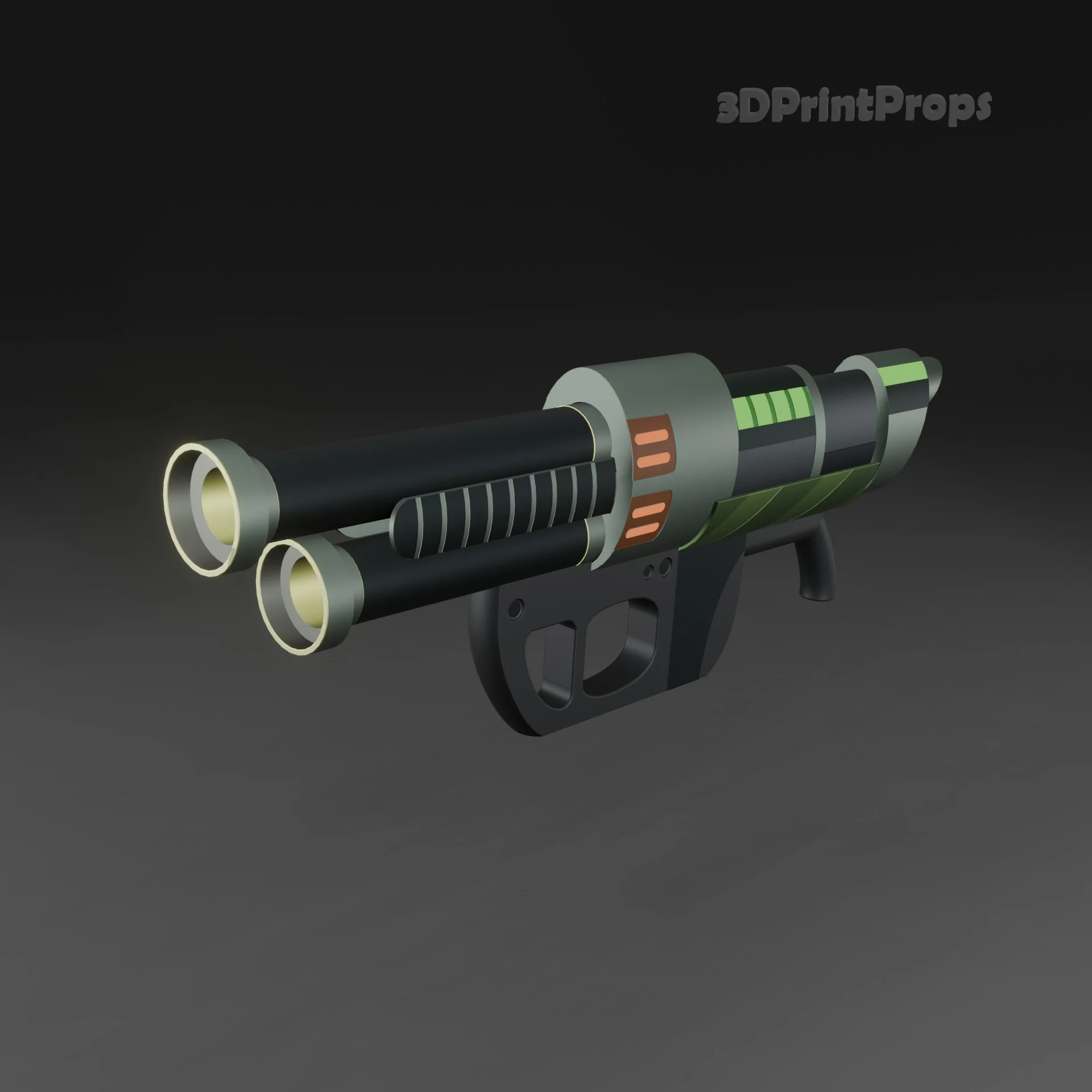 Rick and Morty blaster | Rick's ray gun 3d model