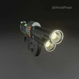 Rick and Morty blaster | Rick's ray gun 3d model
