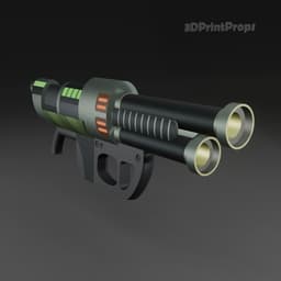 Rick and Morty blaster | Rick's ray gun 3d model