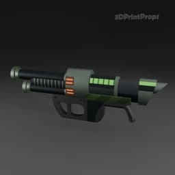 Rick and Morty blaster | Rick's ray gun 3d model
