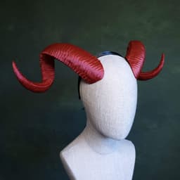 Ruby | Tiefling Costume Horns 3d model