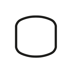 Sushi Roll Cookie Cutter STL File - 4 inches 3d model