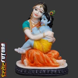 Yashoda with Krishna, Epitome of Motherly Love 3d model