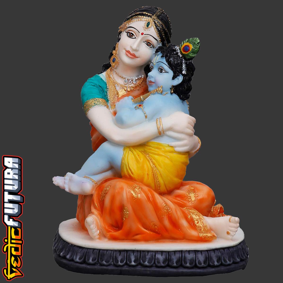 Yashoda with Krishna, Epitome of Motherly Love 3d model