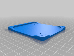 grblHAL Teensy 4.1 Breakout Board Mount w/ USB Cable Support 3d model