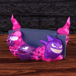 Nintendo Switch Dock - Gastly Gengar Evolution 3d model