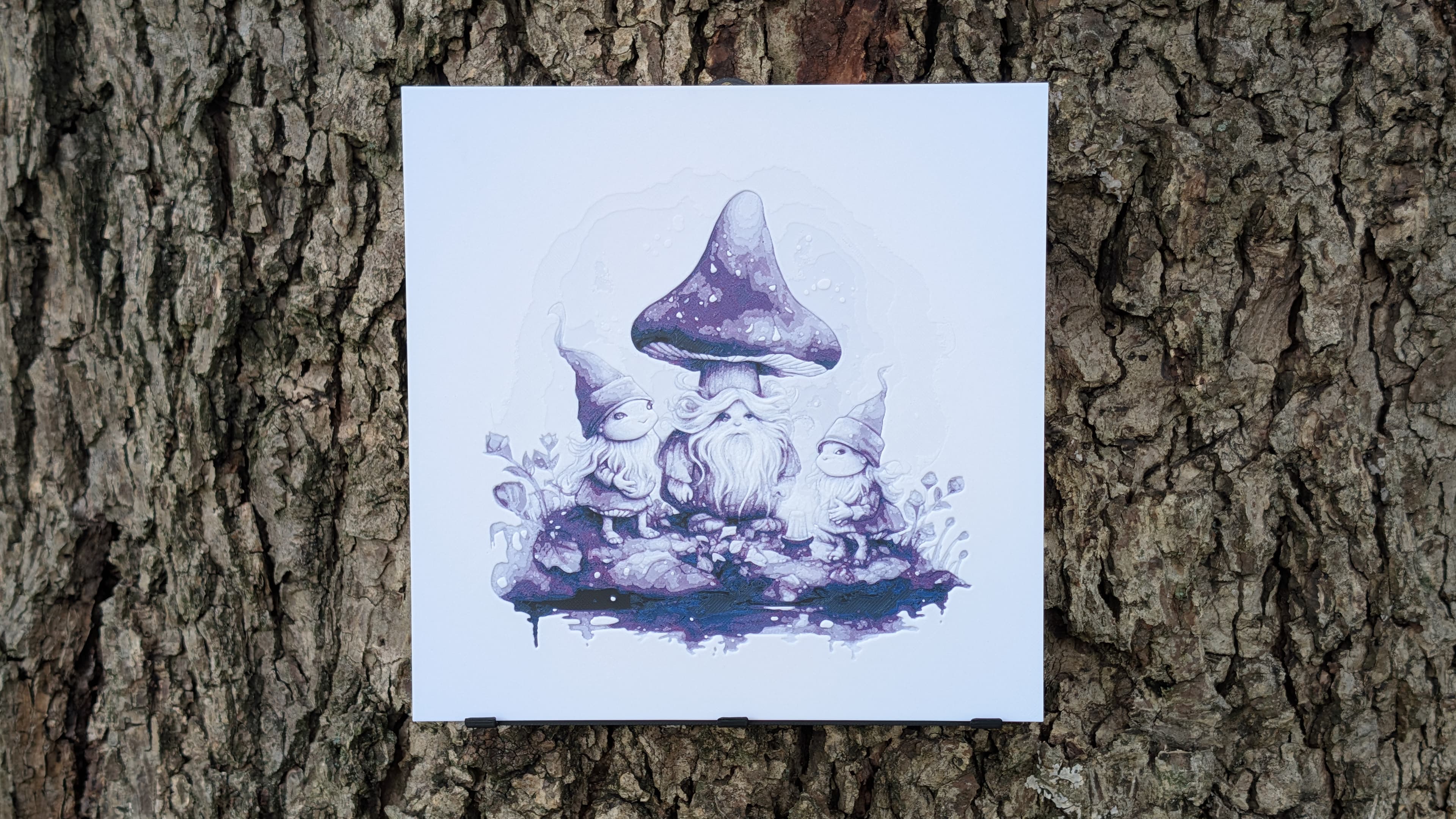 Gnome Life - Pappy's Stories Filament Painting 3d model