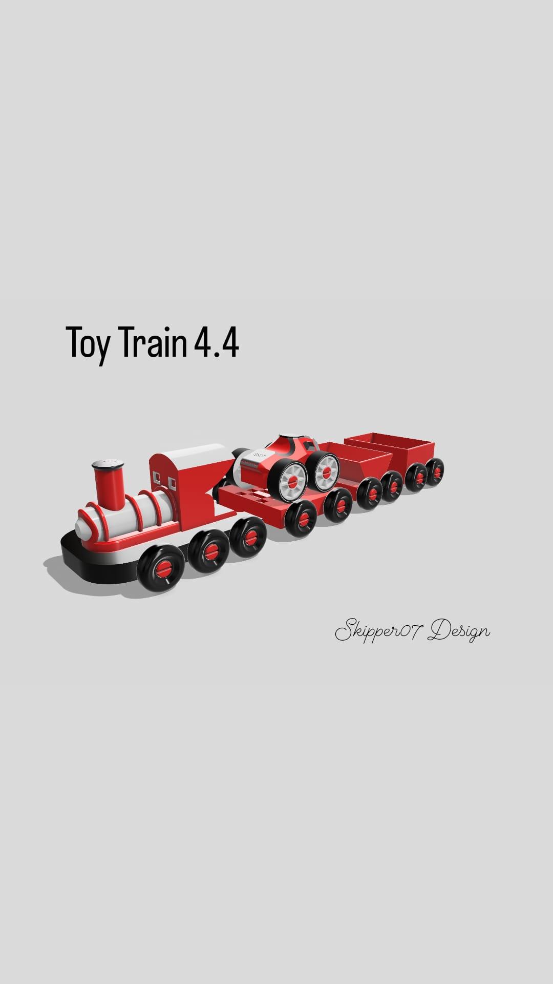 TOY TRAIN 4.4 3d model