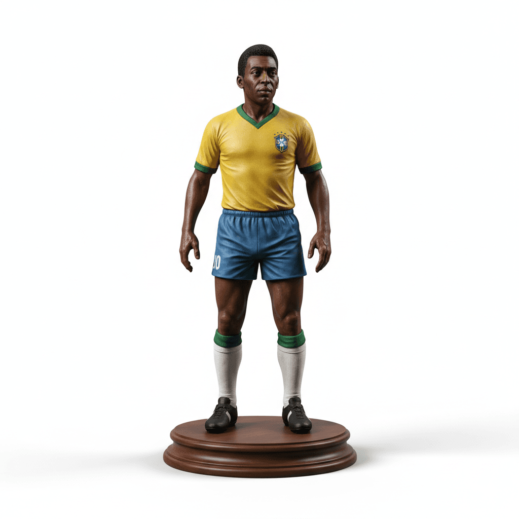 Football Player : Pele Football Soccer King 3d model