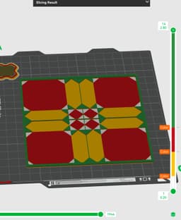 Tiles from India (Wall, Desk or Stackable Lamp) 3d model