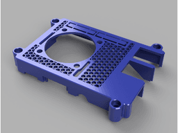 40mm Fan Top case for "Raspberry Pi 3B+ Case" by mkellsy 3d model