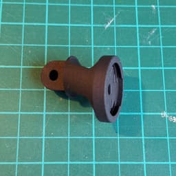 Garmin Varia to GoPro mount adaptor 3d model