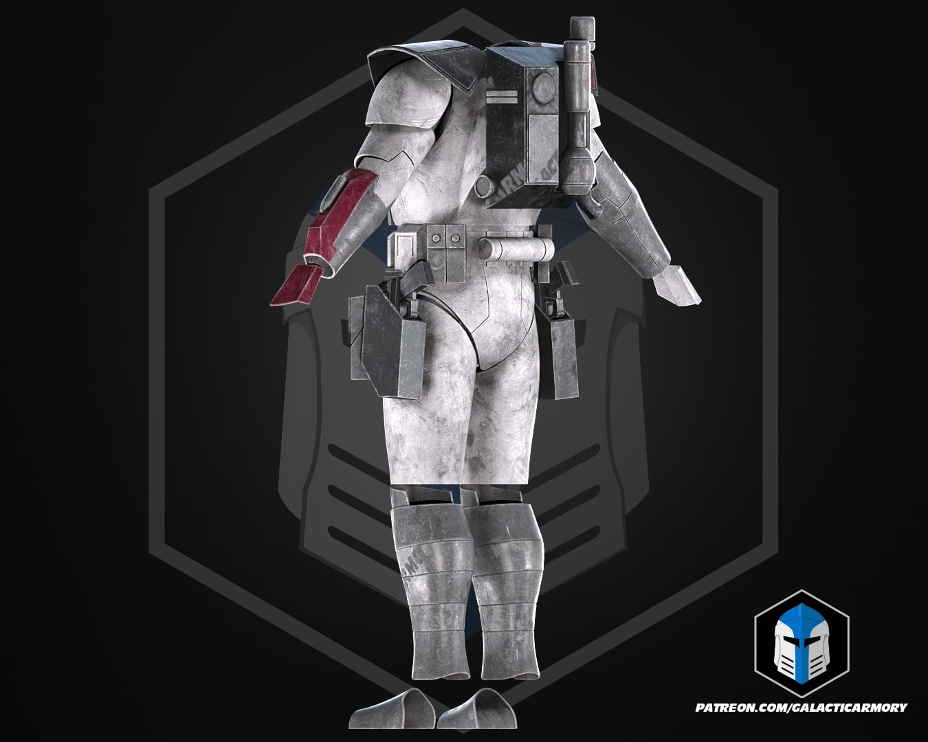 Animated ARC Trooper Armor - 3D Print Files 3d model