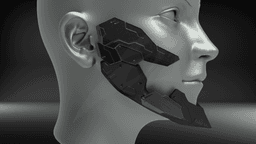 Cyborg Jaws Armor V2 3d model
