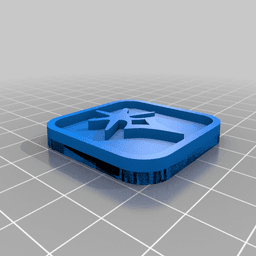 Final Fantasy XIV: Job/Class Keychain Tiles 3d model
