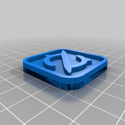 Final Fantasy XIV: Job/Class Keychain Tiles 3d model