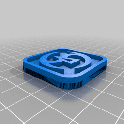 Final Fantasy XIV: Job/Class Keychain Tiles 3d model