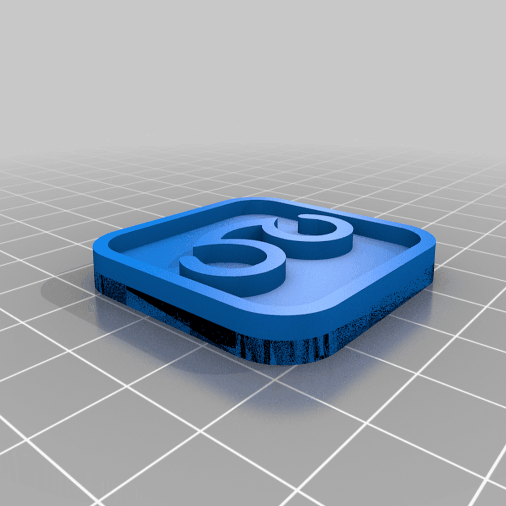 Final Fantasy XIV: Job/Class Keychain Tiles 3d model