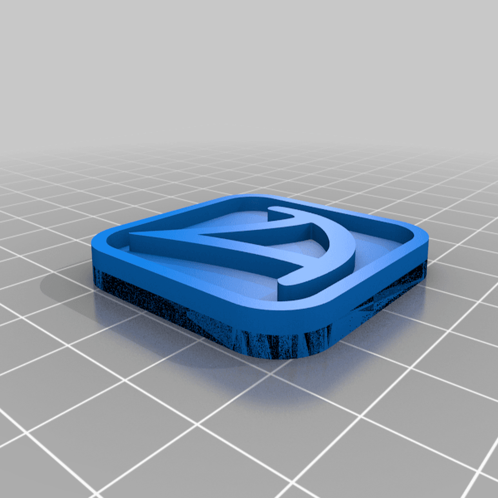 Final Fantasy XIV: Job/Class Keychain Tiles 3d model