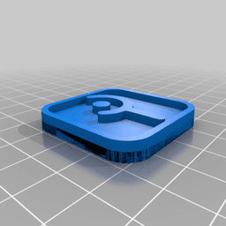 Final Fantasy XIV: Job/Class Keychain Tiles 3d model