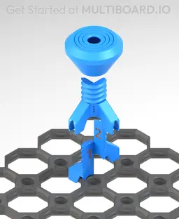 Multiboard Tile Holder Tool 3d model