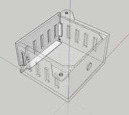 Dimmer Mounting Box 3d model