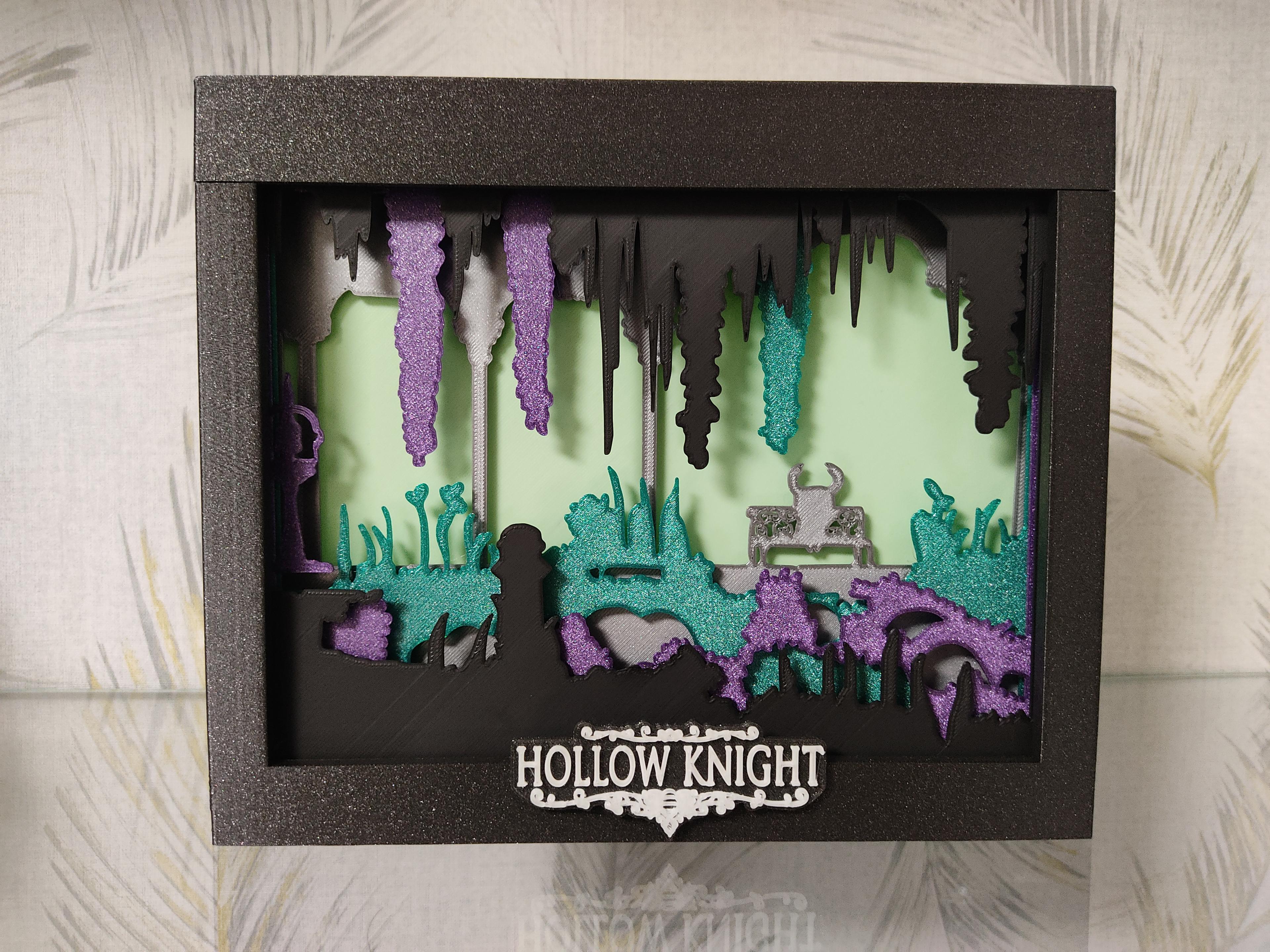 Hollow Knight plates for Light - Shadow Box 3d model
