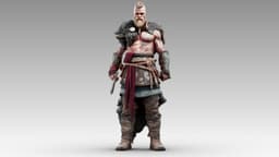 Viking Berserker 3d model