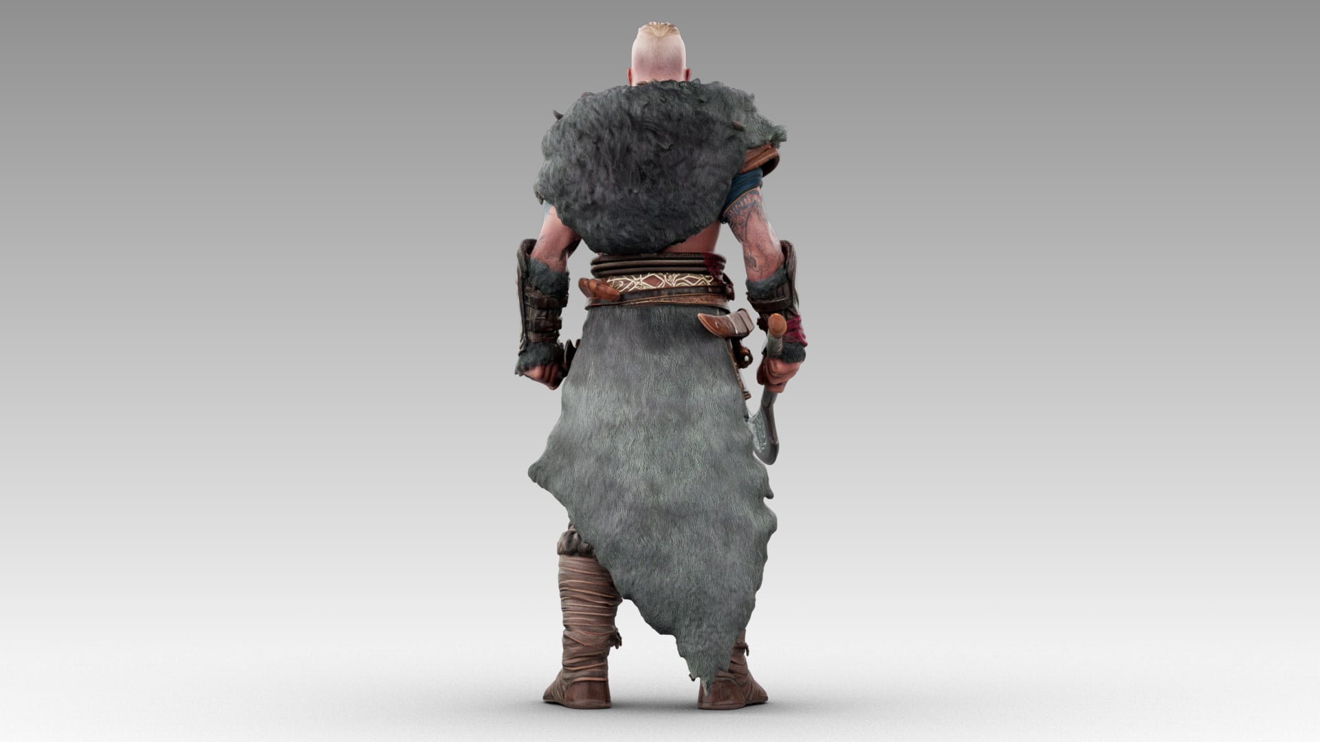 Viking Berserker 3d model