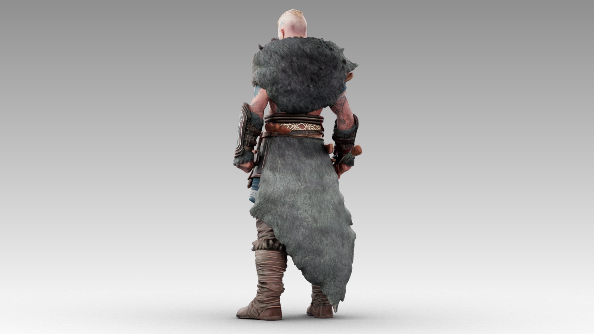 Viking Berserker 3d model