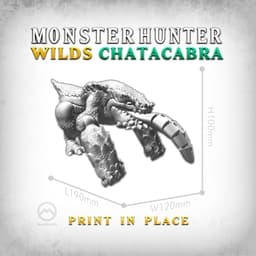 Monster Hunter Wilds – Chatacabra Print-in-Place 3d model