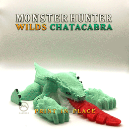 Monster Hunter Wilds – Chatacabra Print-in-Place 3d model