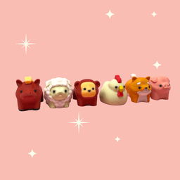 Dog: Lucky Chinese Zodiac Wiggles Set - Articulated, Print in Place, Animal Figures 3d model