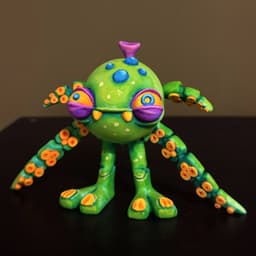 Little Alien 3d model