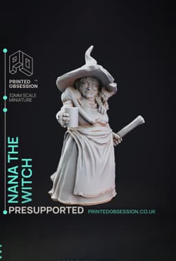 Nana - Mimics vs Ninjas - PRESUPPORTED - Illustrated and Stats - 32mm scale 3d model