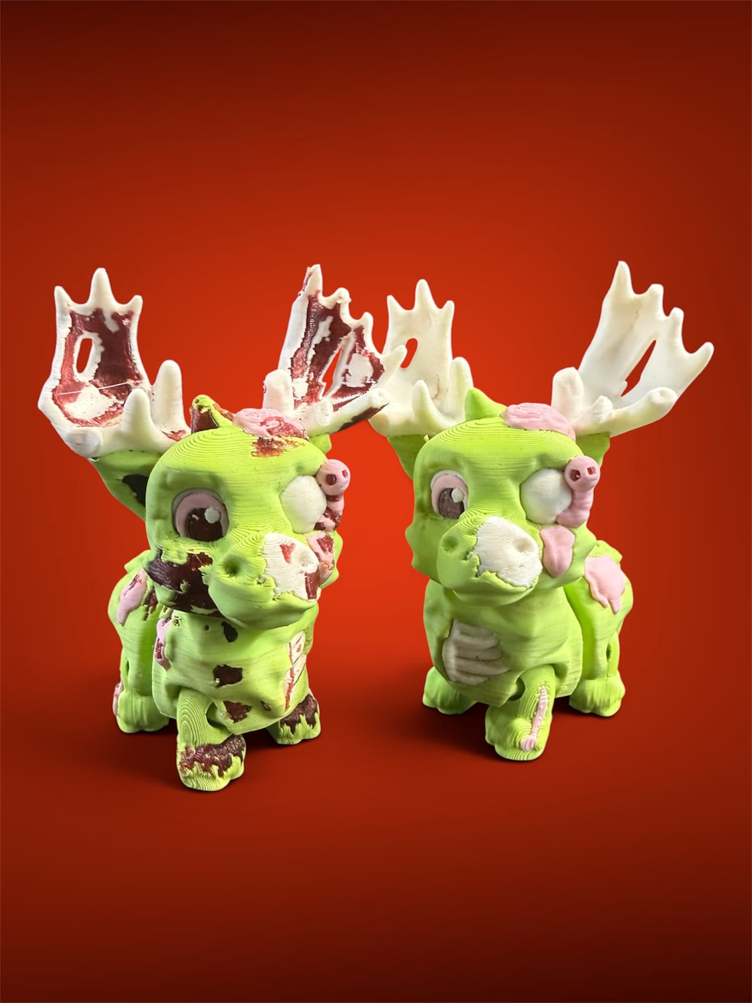 Rebel Buddy Zombie Moose 3d model