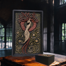 Wolf Spirit Keepsake Box 3d model