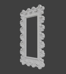 Shell Picture Frame 3d model