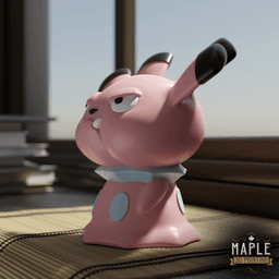209. Snubbull - Basic & Ornamental - Pokemon 3d model
