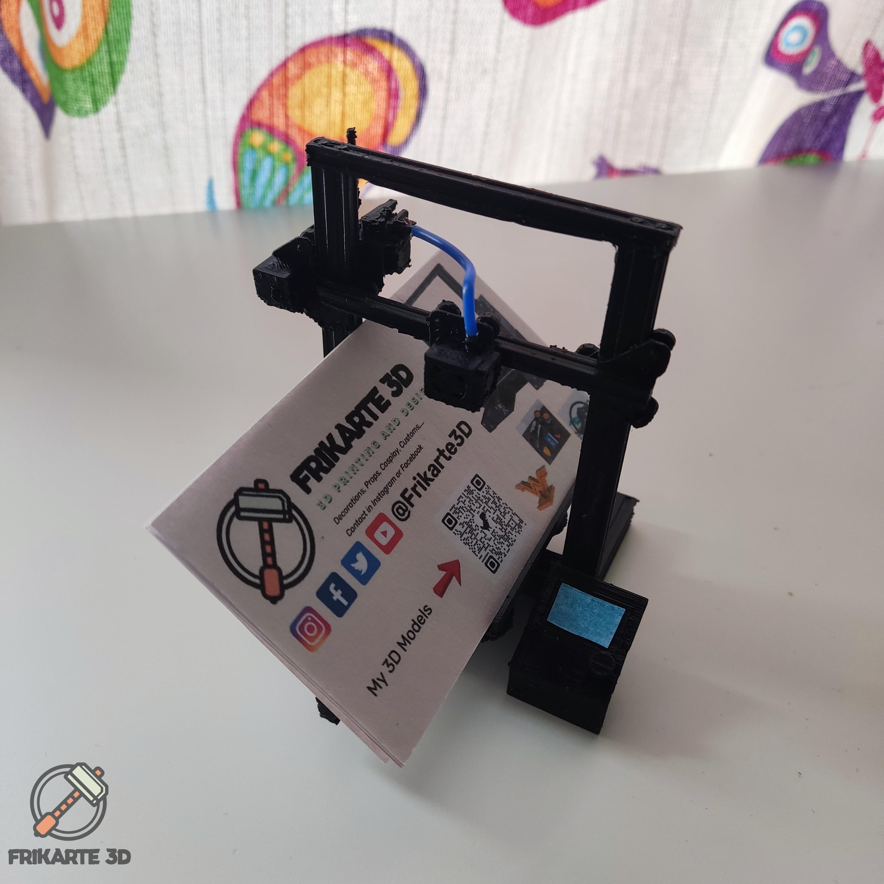 Ender 3 Pro Business Card Holder 3d model