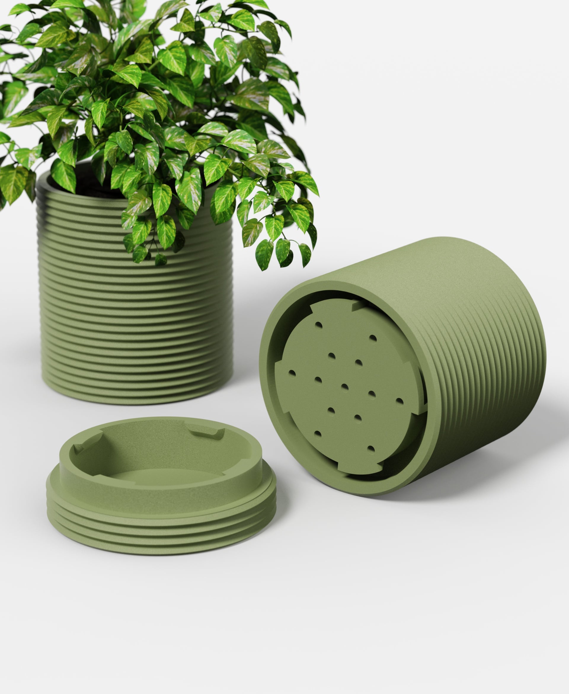 ZAG Collection - Planter Set 3d model
