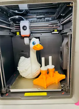 Dress Up Porch Goose for Goose Gear 3d model