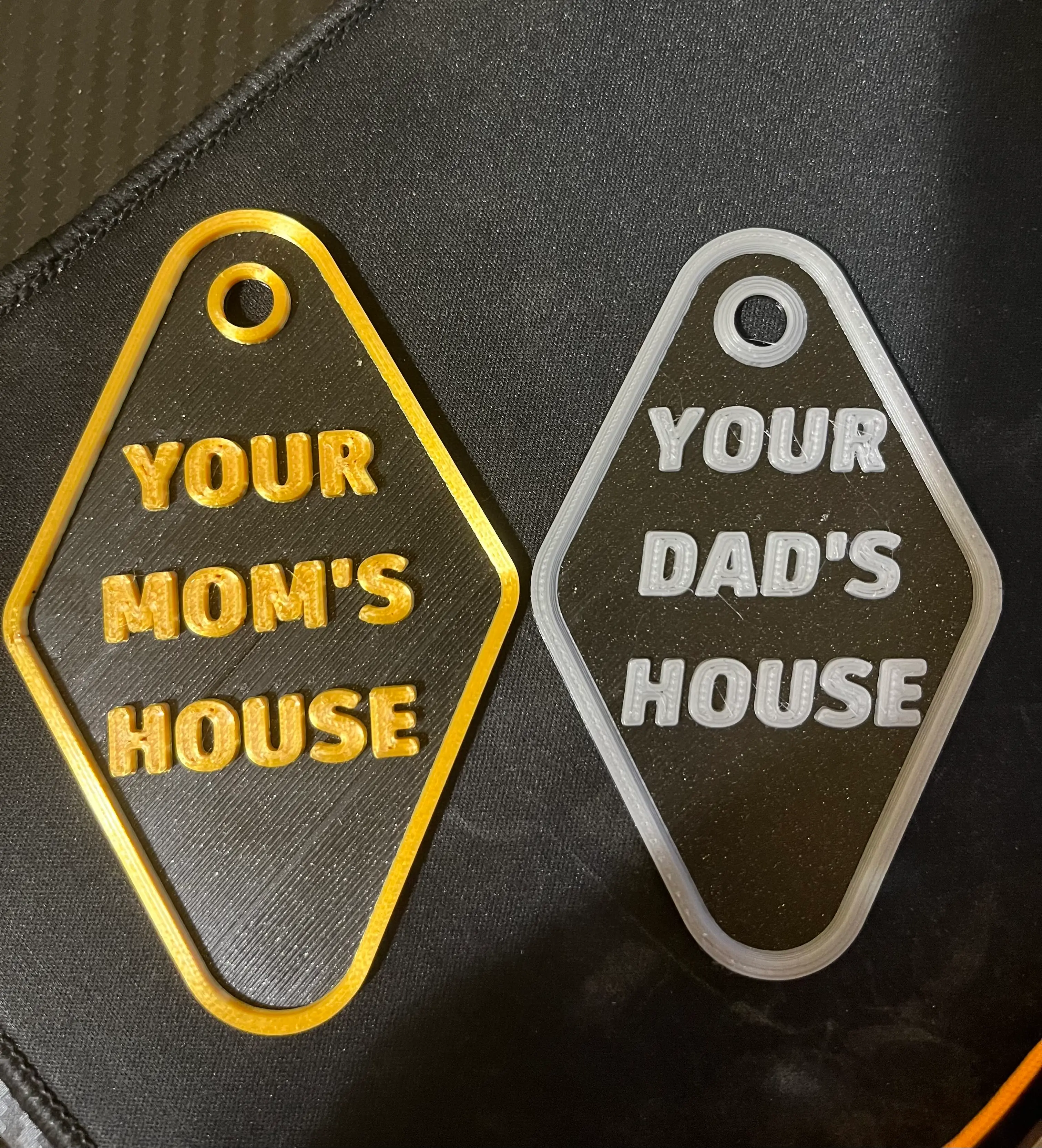 Your Mom's House Keychain Hotel 3d model